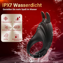 Charger l'image dans la galerie, Sex Toys Anneau Penien - Anneau Homme Sextoyse Homme Sex et Rabbit, 7 Modes Sextoyse Couple Plaisir Anneaux de Pénis, Sextoy Anneau Vibrant Pénis Clitoridienne Sex Toyspour Pour Homme Sex Toýs Couple