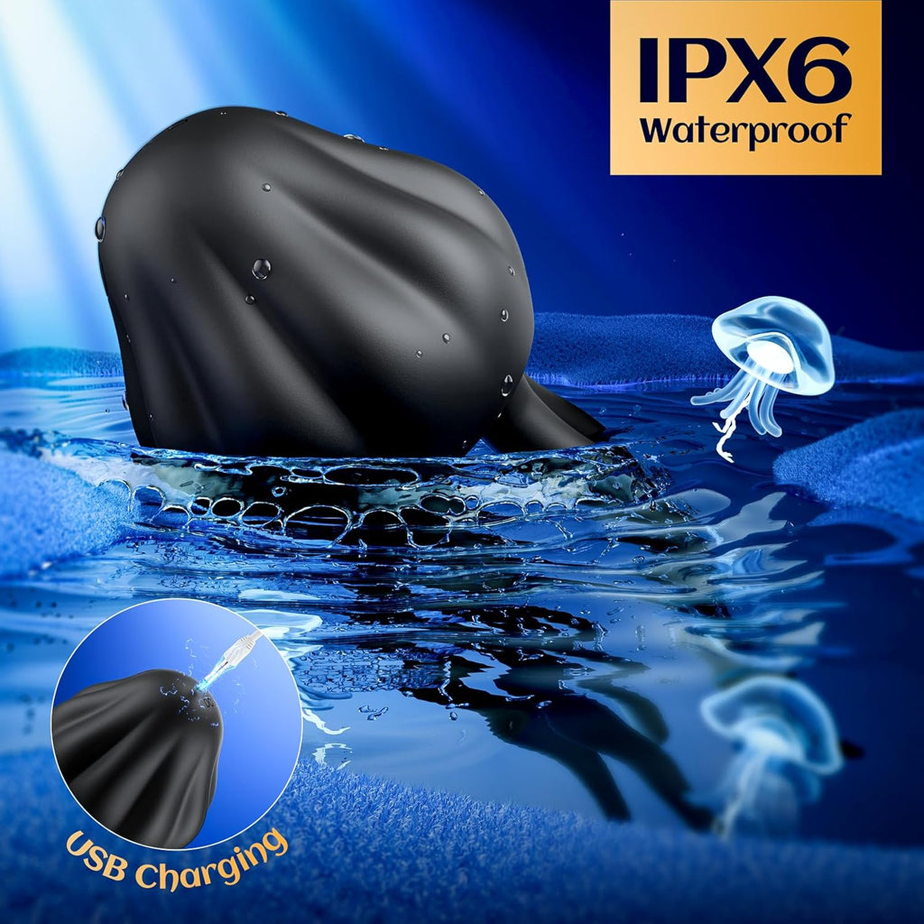 Masturbeuse Homme Sex Toys Vibromasseur pour Pénis Masturbateurs Masculins avec 10 Modes de Vibration Enveloppant Tentacule Vibromasseur pour Stimulation du Pénis, du Clitoris et du Mamelon Sextoyse