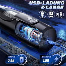 Charger l'image dans la galerie, Masturbeuse Homme Automatique Masturbateurs Masculins Mains Libres avec 7 Modes Télescopiques et Rotations, Masturbateur Homme Vaginette Sextoyse Homme Sex Toys