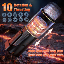 Charger l'image dans la galerie, Sex Toys Masturbeuse Homme Mains Libres - Masturbateurs Masculins Plaisir avec 4 Modes de Succion et 10 Modes de Rétractation et de Rotation, Automatique Sextoyse pour Gay Couples, Anneau Penien