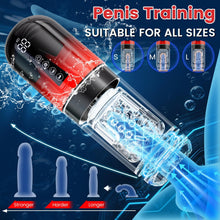 Charger l'image dans la galerie, Masturbeuse, Masturbateur Homme Mains Libres avec Gaine Interne Amovible, Sex Toys Homme avec 7 Fonctions Télescopiques &amp; Rotation &amp; Succion et Vibration, Langue Réaliste &amp; Vaginette Sex Toys