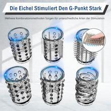 Charger l'image dans la galerie, Manchette pour pénis, lot de 6 manchons pour pénis Fallinsexy Manchon pour pénis réutilisable transparent pour agrandissement du pénis, jouets sexuels pour hommes, manchon pour pénis pour améliorer