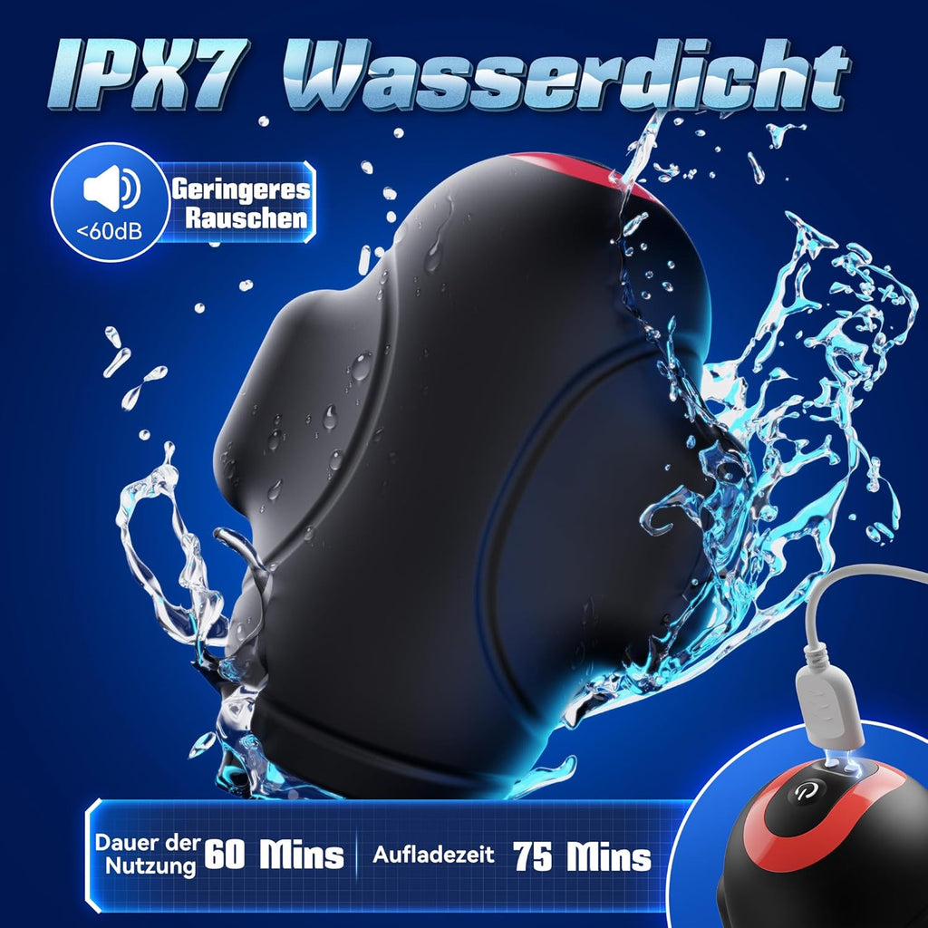Tauara Masturbateurs Masculins Sex Toýs Homme, 4 IN 1 Masturbateur Automatique avec 10 Vibrations, APP Masturbeuse Homme Sex Toys pour Entraînement et Endurance Sextoyse Homme Sexmasturbâteur Sextoy