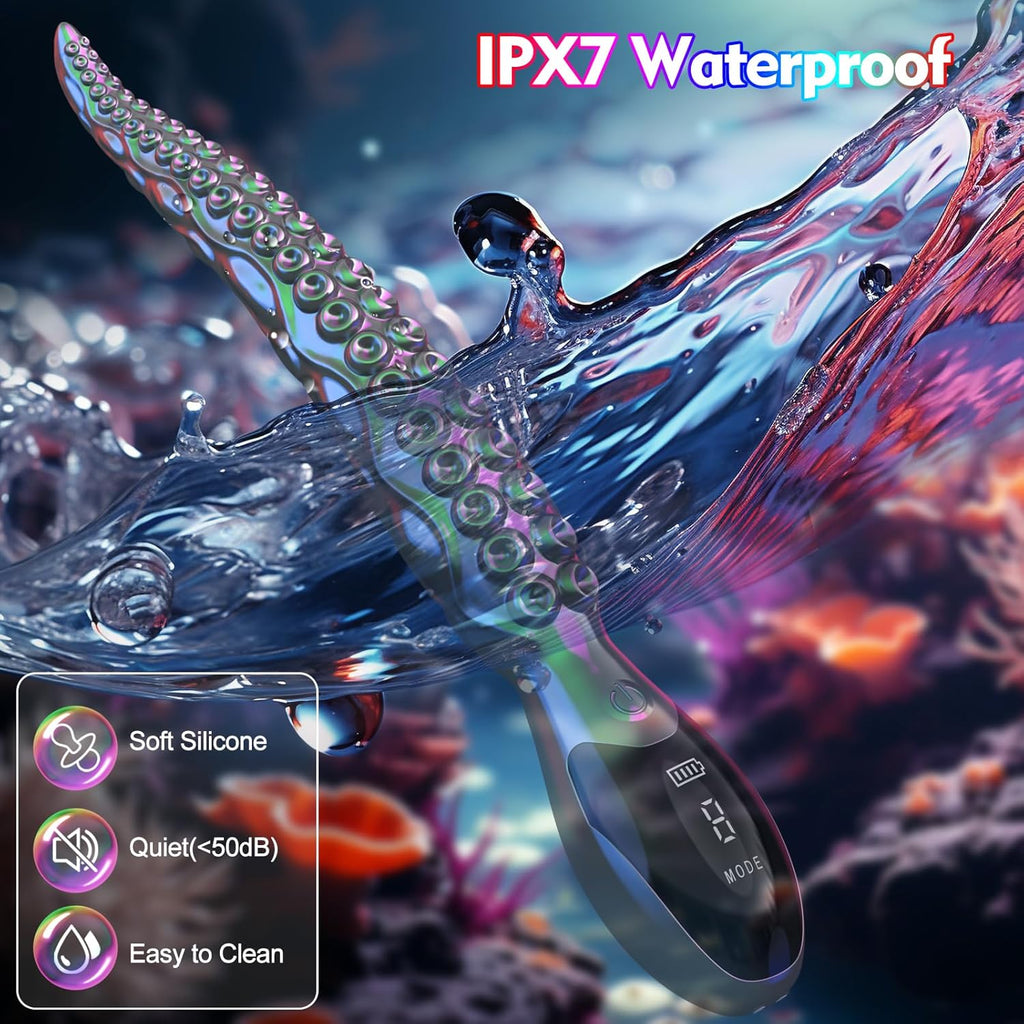 Vibromasseur Femme Clitoridien Puissant Avec 9 Modes de Vibration & Écran LED,Gode Vibro Masseur Plug Anal Sex Toys Couple,Gode Vibro Masseur Plug Femme Débutante.