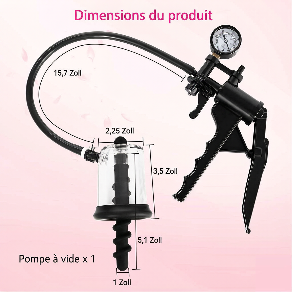 Plug anal dilatateur avec pompe à vide, dilatateur anal, stimulateur anal et vaginal, plug anal dilatateur