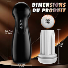Charger l'image dans la galerie, SolaceX - 8 Succion 10 Vibration One Touch Orgasm Digital Vacuum Masturbator