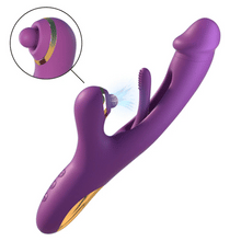 Charger l'image dans la galerie, Vibromasseur G-Pro2 avec battements, vibrations et tapotements clitoridiens