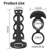 Charger l'image dans la galerie, Gaine Penis avec Anneau Pénien est Doté D’une APP à Distance avec 10 Modes de Vibration