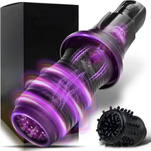 Charger l'image dans la galerie, Masturbateur électrique Homme Stimulateur de pénis, Le vibromasseur pour gland, avec son encadrement à 360° et son grain, offre un massage intégral par secousses qui éveille chaque nerf.