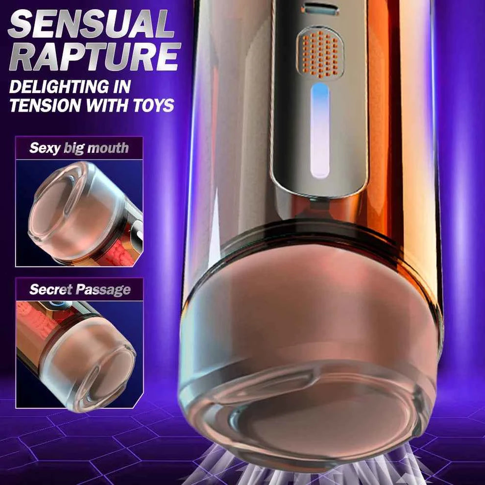 Turbo Stroker - Masturbateur masculin vibrant