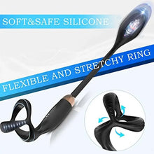 Charger l'image dans la galerie, Stimulateur Prostate Vibrant avec Anneau Pénien Triangulaire et 9 Modes de Vibration