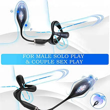 Charger l'image dans la galerie, Stimulateur Prostate Vibrant avec Anneau Pénien Triangulaire et 9 Modes de Vibration
