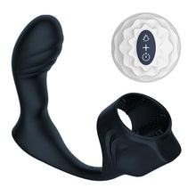 Charger l'image dans la galerie, Masseur de prostate télécommandé pour hommes avec anneau pénien