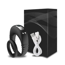 Charger l'image dans la galerie, Anneaux vibrants pour couple pour hommes, Anneau pénien 2 en 1 pour un plaisir et une stabilité accrus, 10 vibrations réglables pour des performances plus longues et plus fortes