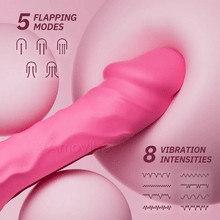 Charger l'image dans la galerie, Dyno360°  Vibromasseur Poussant avec Claquement et Vibration (Base Ventouse Incluse)