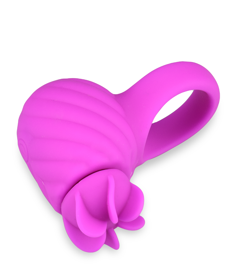 Anneau cockring rotatif silicone USB