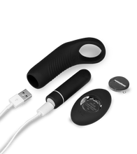 Charger l'image dans la galerie, Anneau cockring vibrant télécommandé 9 modes