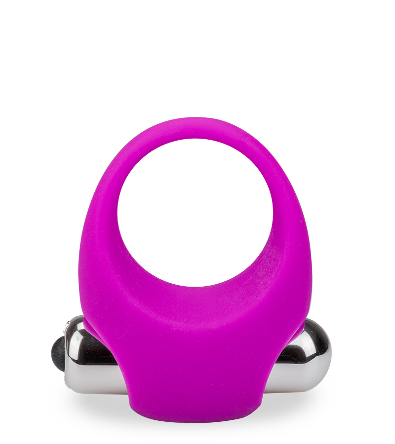 Anneau vibrant en silicone médical Flirt