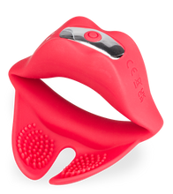 Charger l'image dans la galerie, Anneau vibrant masseur de testicules Red Lips