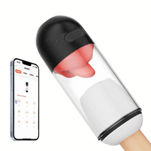 Charger l'image dans la galerie, App Contrôlé Masturbateur Masculin avec 9 Modes de Léchage de Langue et Vibrations