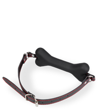 Charger l'image dans la galerie, Bâillon os en silicone 15,0cm Puppy Play