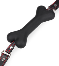 Charger l'image dans la galerie, Bâillon os en silicone 15,0cm Puppy Play