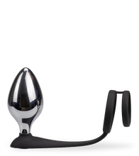 Charger l'image dans la galerie, Bijou anal double anneau cockring avec 3 plugs