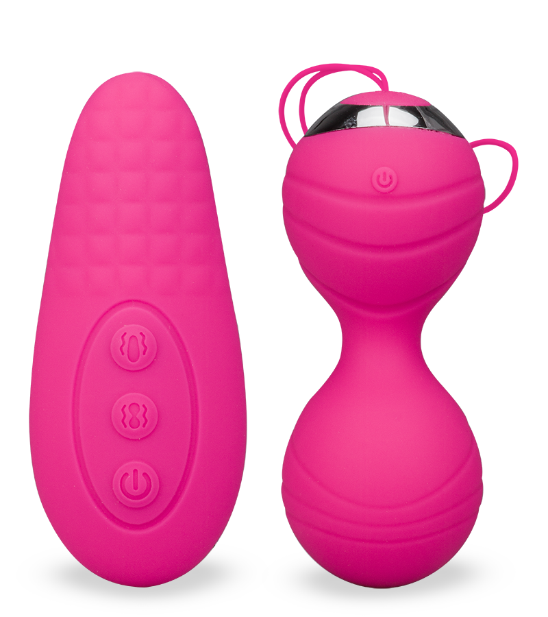 Boules de geisha et télécommande vibrantes