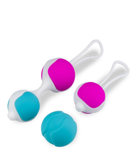 Charger l'image dans la galerie, Boules de geisha silicone 2-en-1