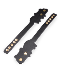 Charger l'image dans la galerie, Bracelets de poignets BDSM en similicuir chat