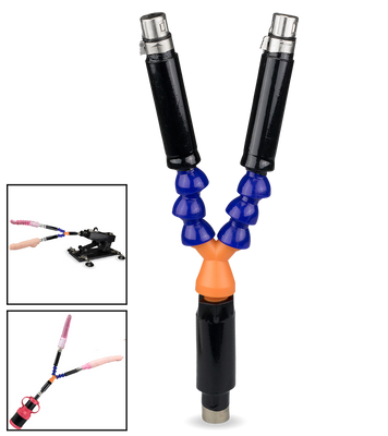 Bras pour double gode fucking machine anal ou vaginal