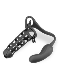 Charger l'image dans la galerie, Cage à pénis cockring stimulateur prostate vibrant