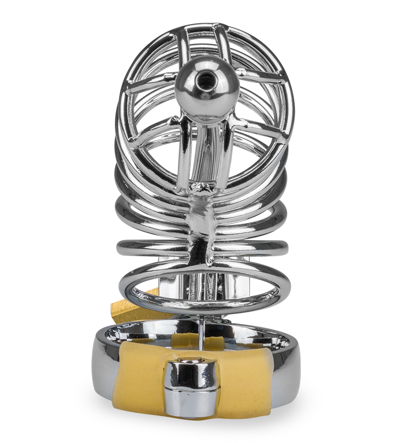 Cage de chasteté pénis et plug d'urètre Guantanamo
