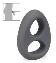 Charger l'image dans la galerie, Cockring double en silicone médical Noot