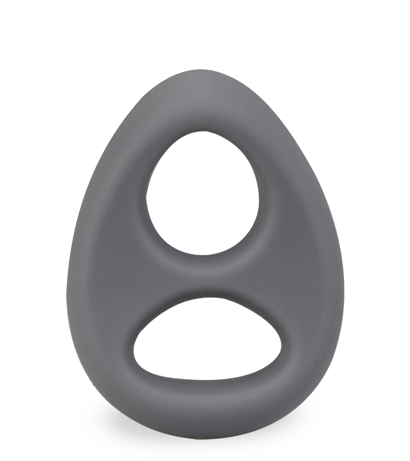 Cockring double en silicone médical Noot