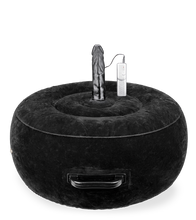 Charger l'image dans la galerie, Coussin gonflable rond avec gode vibrant Crazy Rider