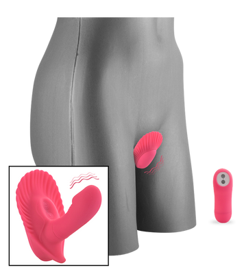 Culotte gode vibrant coquillage sans fil