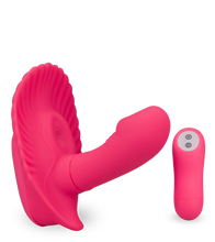 Charger l'image dans la galerie, Culotte gode vibrant coquillage sans fil