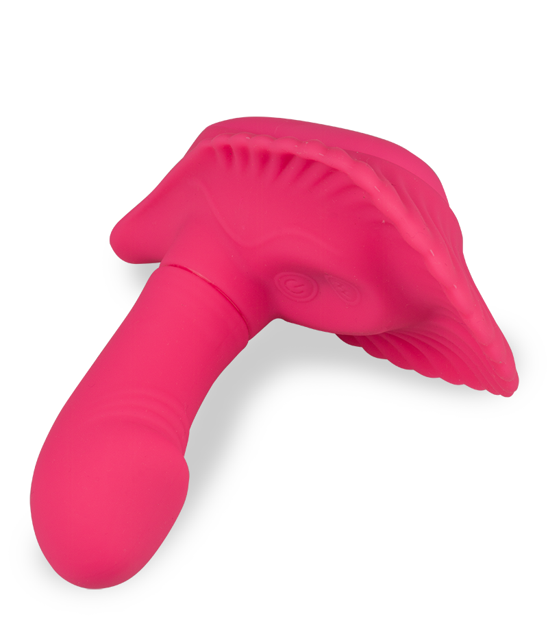 Culotte gode vibrant coquillage sans fil