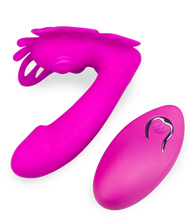 Charger l'image dans la galerie, Culotte vibrante clitoris et point G pulsations et vibrations