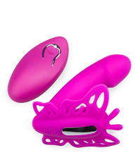Charger l'image dans la galerie, Culotte vibrante clitoris et point G pulsations et vibrations