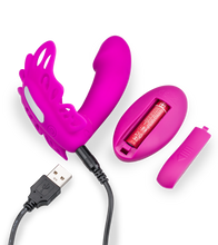 Charger l'image dans la galerie, Culotte vibrante clitoris et point G pulsations et vibrations