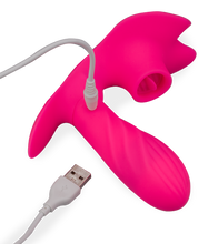 Charger l'image dans la galerie, Culotte vibrante spécial cunni et gode chauffant