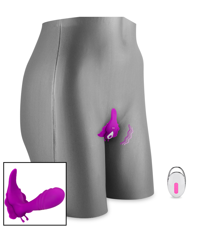 Culotte vibro papillon USB magnetic 12 modes