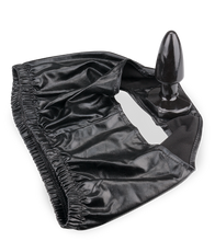 Charger l'image dans la galerie, Culotte vinyle plug anal