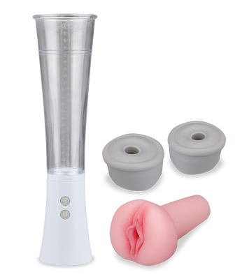 Développeur de pénis vibrant 9 modes + insert vagin Max