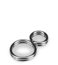 Charger l'image dans la galerie, Double anneau cockring en inox Eight