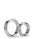 Double anneau cockring en inox Eight