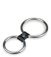 Charger l'image dans la galerie, Double anneau cockring métal