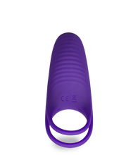 Charger l'image dans la galerie, Double anneau vibrant avec stimulateur de clitoris Bucci